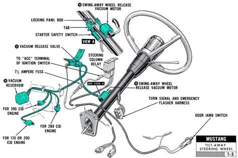 69 mustang steering column wiring diagram 